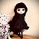  Кукла Blythe кастом custom bjd Wednesday Венсдей. Интерьерная кукла. Мастерская подарков Елены Смирновой. Ярмарка Мастеров.  Фото №6