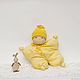 Butterfly doll, Comforter in a knitted cap, 26 cm. Stuffed Toys. bee_littlefamily. Online shopping on My Livemaster.  Фото №2