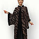 Copy of Copy of Copy of Copy of Copy of Copy of Copy of Handbag of black velvet with beaded monkey, Robes, Moscow,  Фото №1