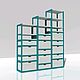 Стеллаж лофт "Трио". Стеллажи. EasyLOFT. Ярмарка Мастеров.  Фото №4
