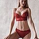 Бюстгальтер без косточек+трусики. Комплекты белья. Yanovytska lingerie ( Богдана). Интернет-магазин Ярмарка Мастеров.  Фото №2