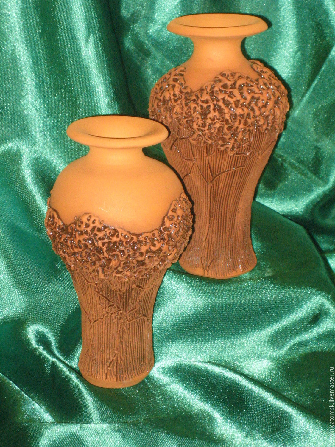 Керамическая ваза Сирень