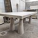  Nordic Ash | Обеденный стол из ясеня с беленой столешницей. Столы. Мебель Ostinec | TimberArt.market. Интернет-магазин Ярмарка Мастеров.  Фото №2
