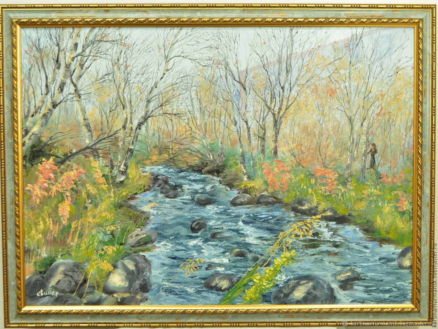 Картинка ручьи весной