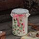 Vintage can of 'red Clover' decoupage. Jars. nostalgie decor. Online shopping on My Livemaster.  Фото №2