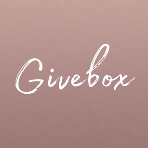 Given box. Надпись Givebox.