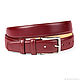 Red Belt Men Women Belts Italian leather. Straps. AlekssMovins. Online shopping on My Livemaster.  Фото №2