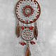 Order Dreamcatcher red. selenawirejewelry. Livemaster. . Dream catchers Фото №3