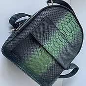 Сумки и аксессуары handmade. Livemaster - original item Backpack from Python. Handmade.