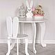 Chair baby Bunny with ears available and under the order children's furniture. Chairs. Ludmila Omland. My Livemaster. Фото №5