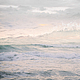 Фото картина для интерьера гостиной или спальни в пастельных розовых тонах, Абстрактный морской пейзаж с волнами `Море пастельных волн`.
© Ануфриева Елена