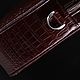 Сумка для документов из кожи крокодила IMA0551K4. Сумка-планшет. CrocShop товары из экзотической кожи. Ярмарка Мастеров.  Фото №5