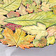Openwork dish Autumn leaves D39cm. Dish. Elena Zaychenko - Lenzay Ceramics. My Livemaster. Фото №5