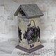 Tea house Basket of violets. Houses. Gifts from Irina Egorova. My Livemaster. Фото №5