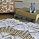 Салфетка из 100% мерсеризованного хлопка, ручная работа. Handmade. Салфетка из коллекции `Утренний чай на веранде...))`. Подарит вашему дому радость и уют!