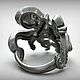Кольцо из золота 585 Кракен j-0.096. Кольца. FANTASY JEWELS. Ярмарка Мастеров.  Фото №6