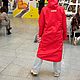Order Raincoat jacket with buttons red Premium ZRC. zuevraincoat (zuevraincoat). Livemaster. . Outerwear Jackets Фото №3