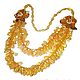 Necklace Amber beads Clusters of amber beads amber natural stone. Beads2. BalticAmberJewelryRu Tatyana. Online shopping on My Livemaster.  Фото №2