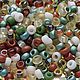 10g Miyuki 11/0 mix 07 round natural colors of Japanese seed beads, Beads, Chelyabinsk,  Фото №1