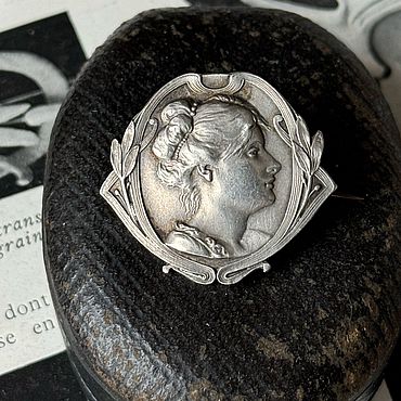 Винтаж: Редкая антикварная брошь 1900х годов от ювелира Луи Боде. . Винтаж ручной работы - Ярмарка Мастеров Винтаж ручной работы. Ярмарка Мастеров - ручная работа Винтаж: Редкая антикварная брошь 1900х годов от ювелира Луи Боде. Handmade.
