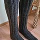 Socks made of dog down. Knee. swtlana. My Livemaster. Фото №5
