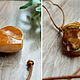 Amber. Pendant 'Facets of the heart' amber silver. Pendants. Frollena II. Natural Baltic amber. My Livemaster. Фото №5