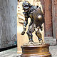Орк со щитом,бронзвая фигура, Статуэтки, Омск,  Фото №1