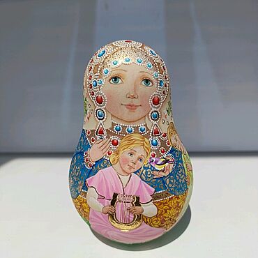 Русский стиль ручной работы. Ярмарка Мастеров - ручная работа Неваляшка. Handmade.