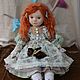 Nastyusha. Interior doll. Dolls. Diana Oparina. Collectible dolls. Online shopping on My Livemaster.  Фото №2
