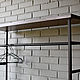 Напольная вешалка Loft Ply 03 (полки коричневые). Вешалки. The Sarai. Интернет-магазин Ярмарка Мастеров.  Фото №2