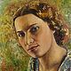 Портрет. Агния Львовна Барто. Холст, масло, 30х40 см. Картины. Ершова (Ershova) Марина (Marina). Ярмарка Мастеров.  Фото №6