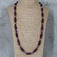 Beads made of jade stones 'Lingonberry'. Beads2. Magic box. My Livemaster. Фото №5
