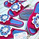 Women's slippers 'Flower Harmony'. Slippers. irina-sag. Online shopping on My Livemaster.  Фото №2