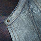 Felted cocoon coat ' Favorite Jeans...!'. Coats. Nadezda-L. My Livemaster. Фото №4