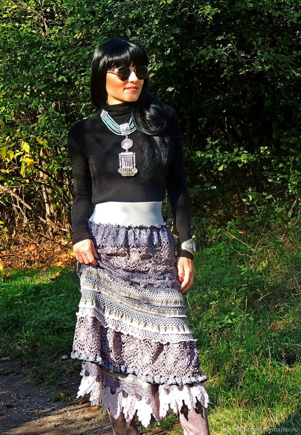 cotton yarn skirt