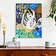 Sculpture painting Mother and kids Gustav Klimt. Mosaic art nouveau. Pictures. House of the Sun (irina-bast). My Livemaster. Фото №5