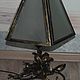 Order Wrought iron table lamp. Artistic forging Nemkova. Livemaster. . Table lamps Фото №3