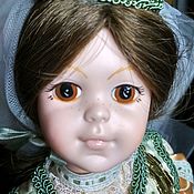 Винтаж: Винтажная виниловая кукла Ивонна от Ruth Treffeisen. 87/250