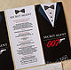 Заказать Приглашение на свадьбу в стиле Агент 007. Елена Бычкова (Beautycards). Ярмарка Мастеров. . Пригласительные на свадьбу Фото №3