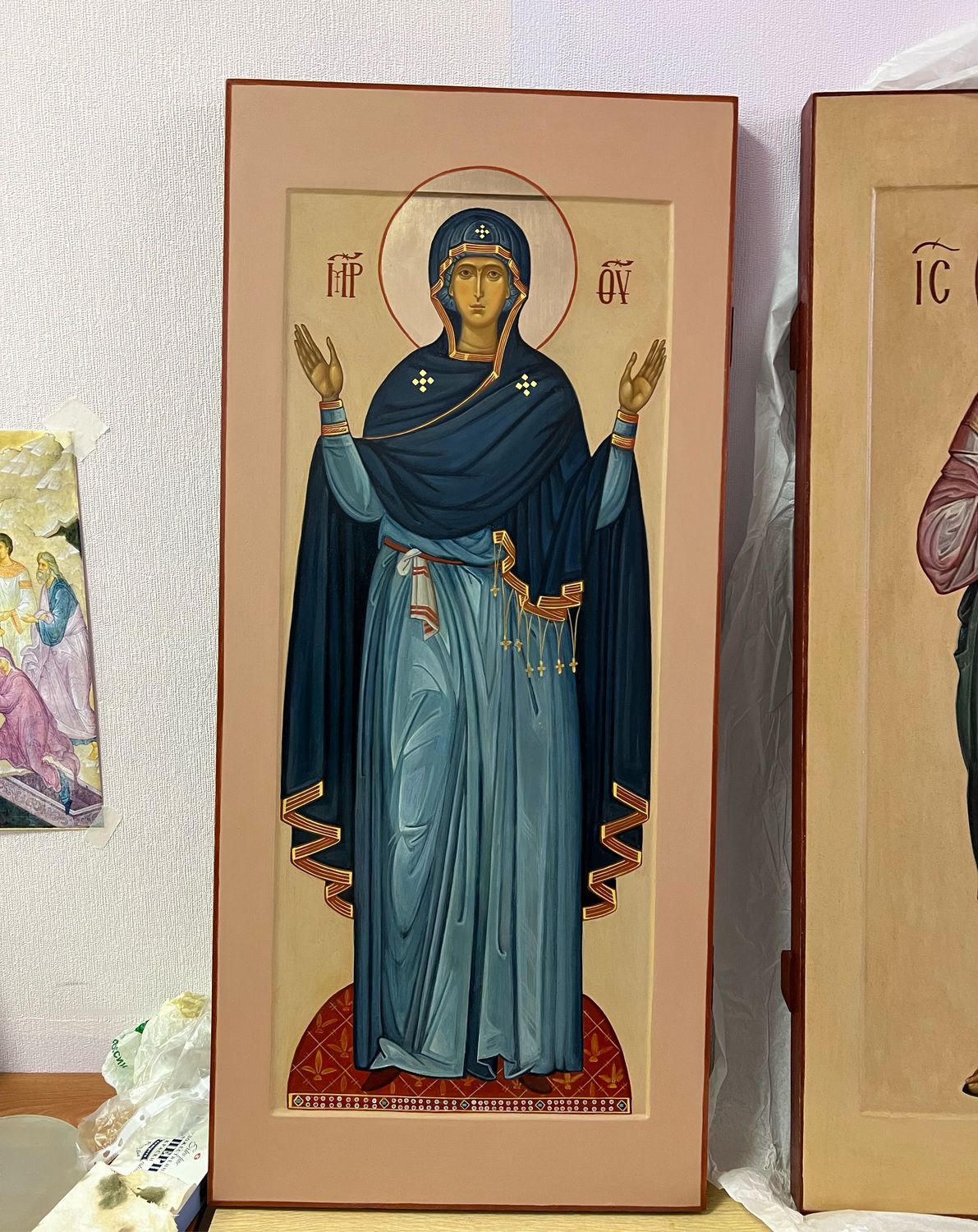 Икона Пресвятой Богородицы «Нерушимая стена» – заказать на Ярмарке ...