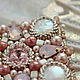 Brooch "Zephire'' with pearls and Swarovski elements, Brooches, Almaty,  Фото №1