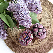 Сувениры и подарки handmade. Livemaster - original item EASTER. Knitting. Easter egg. Knitted from beads.. Handmade.