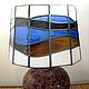 Stained glass lamp G&F. Table lamps. Glass Flowers. My Livemaster. Фото №4