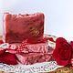 Natural soap from scratch Jam from roses handmade Pink. Soap. soapy fun. My Livemaster. Фото №5