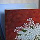 'Landyshi' Pintura al óleo de Flores. Pictures. Buenas pinturas de Irina Belozerova. Ярмарка Мастеров.  Фото №4