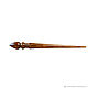 Cherry wood spinning spindle B24. Spindle. ART OF SIBERIA. Online shopping on My Livemaster.  Фото №2