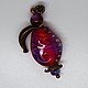Кулон лэмпворк - Глоток заката (лэмпворк кулон. lampwork). Тагильцева Наталья.  Лэмпворк, подвеска из стекла, стеклянный кулон, стеклянная подвеска, подарок девушке, кулончик