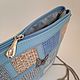 Women's summer handbag, boho, patchwork, butterfly, 316. Crossbody bag. a-vesta. My Livemaster. Фото №6