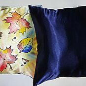 Для дома и интерьера handmade. Livemaster - original item Batik pillow covers decorative 
