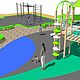Проект благоустройства игровой площадки. Дизайнерские услуги. Dizajn-byuro-metafora. Ярмарка Мастеров.  Фото №8